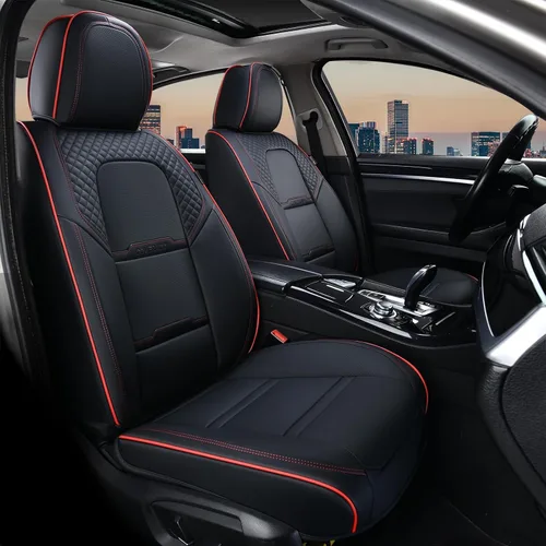 Vista 9 de Coverado - Fundas impermeables para asientos de coche, fundas delanteras para asientos de coche, 2 en 1, fundas protectoras para asientos de coche