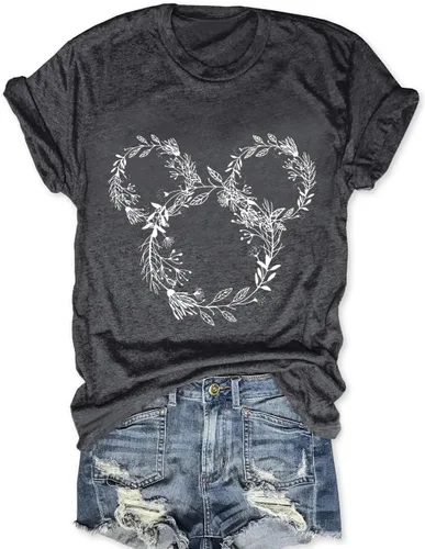 Vista 16 de Magic Kingdom Castle - Camisa de manga corta para mujer, estilo bohemio