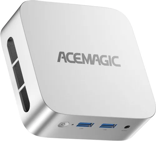 Vista 12 de ACEMAGIC Mini PC K1 AMD Ryzen 4300U (Beats i3-10110U/3500U), 8GB RAM 256GB SSD, Mini computadora de escritorio 4K Triple Display/4xUSB3.2, USB-C