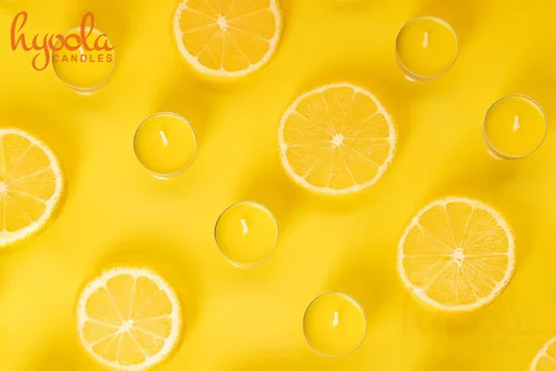 Vista 7 de Hyoola Velas de citronela Tealight - Vela antimosquitos - 4 horas de combustión - Paquete de 50 - Sin DEET