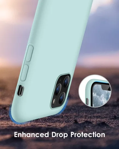 Vista 3 de DTTO Funda para iPhone 11 Pro Max, [Serie Romance] cubierta completamente, de silicona, a prueba de golpes
