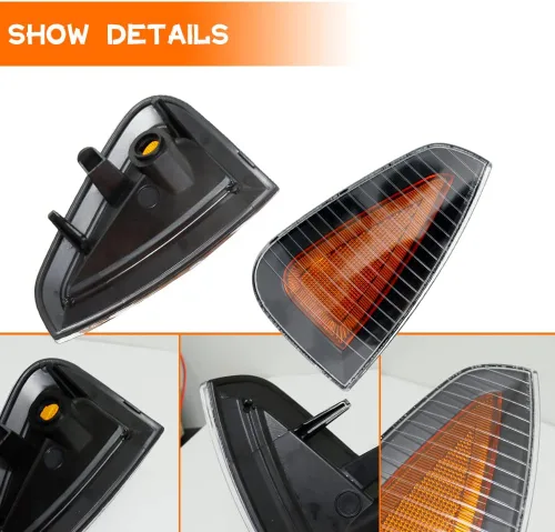 Vista 2 de Para 2006 2007 2008 2009 2010 Dodge Charger Sxt Rt Se Srt8 Conjunto de Reemplazo OEM Parachoques Delantero Lado del Pasajero Carcasa de luz
