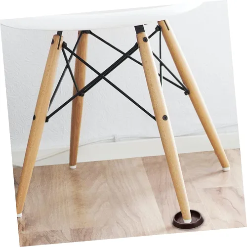 Vista 8 de Tapones de cama, 12 piezas, ruedas fijas para alfombras, muebles para el hogar, ruedas redondas, muebles de plástico, posavasos profesionales