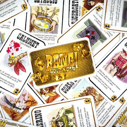 Vista 3 de dV Giochi Bang! The Gold Rush Juego de Cartas (9103DVG)