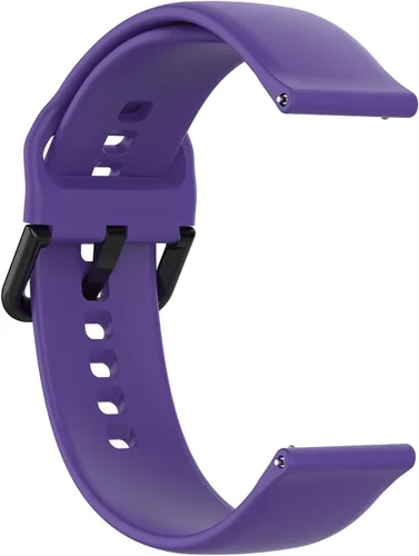 Vista 3 de E ECSEM Bandas compatibles con [Letsfit IW1 Lite] - Pulseras de repuesto para pulsera de silicona colorida, correa de liberación rápida, bandas