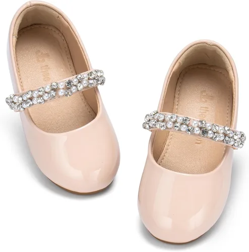 Vista 17 de Zapatos THEE BRON de vestir, planos, de ballet, Mary Jane, para niña pequeña
