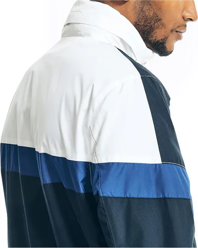 Vista 4 de Nautica Chaqueta Colorblock para hombre