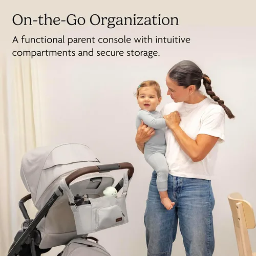 Vista 2 de UPPAbaby Carry-All - Organizador para padres, ajuste universal, color carbón