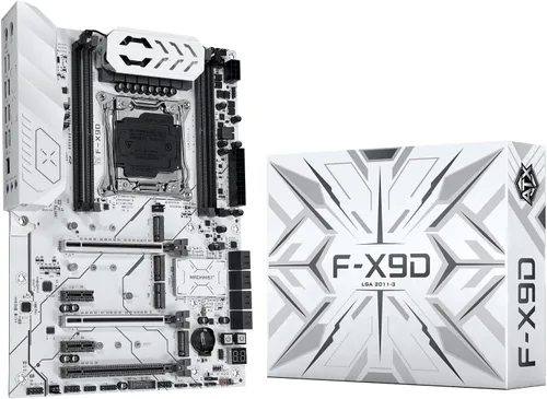 Vista 9 de MACHINIST Placa base ATX LGA 2011-V3, placa base para juegos X99 con tarjeta de auto-comprobación