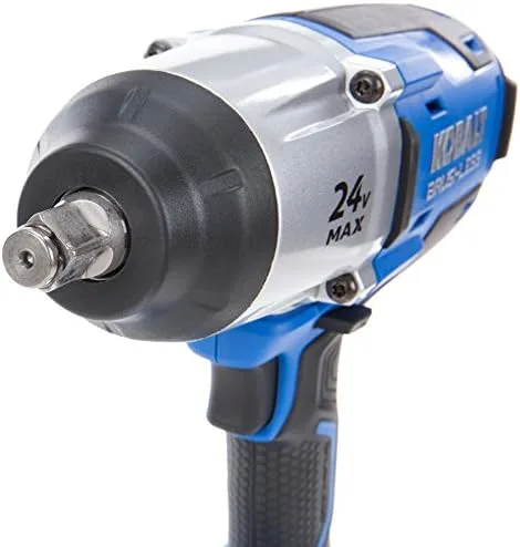 Vista 3 de Kobalt Llave de impacto inalámbrica de 1/2 pulgada de potencia máxima de 24 voltios (artículo # 672825)
