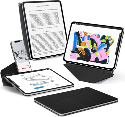 Vista 14 de MOFT Funda dinámica tipo folio para iPad Pro de 13 pulgadas (M5 2025 / M4 2024) – [Protección de esquina reforzada] Soporte magnético delgado