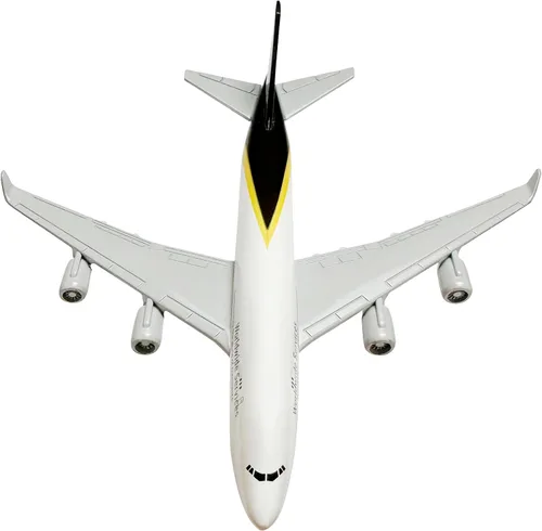 Vista 4 de Modelo de avión a escala 1:400 Aviones fundidos a troquel para regalo y colección (B747)