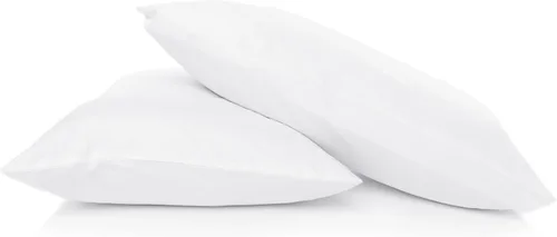 Vista 2 de GOLD TEXTILES Almohadas blancas (paquete de 12) – 20 x 28 pulgadas de polialgodón T-250 almohada de cama – Almohadas suaves de forma rectangular