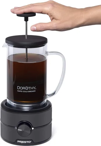 Vista 9 de Presto 02937 Dorothy™ Electric Rapid Cold Brewer - Preparación en frío en casa en 15 minutos - No más esperas de 12 a 24 horas.