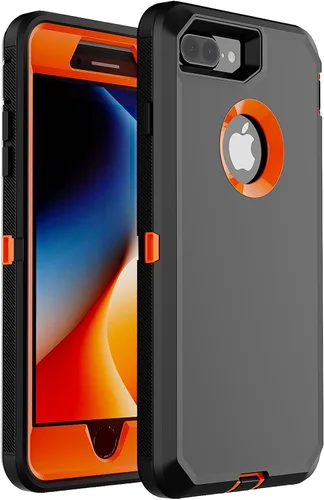 Vista 12 de Co-Goldguard Funda para iPhone 8 Plus Funda para iPhone 7 Plus con Protector de Pantalla [A Prueba de Golpes] [A Prueba de Caídas]