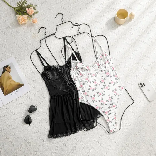 Vista 3 de 10Pack Negro Bikini Colgador De Cuerpo Completo Forma Metal Traje De Baño Percha