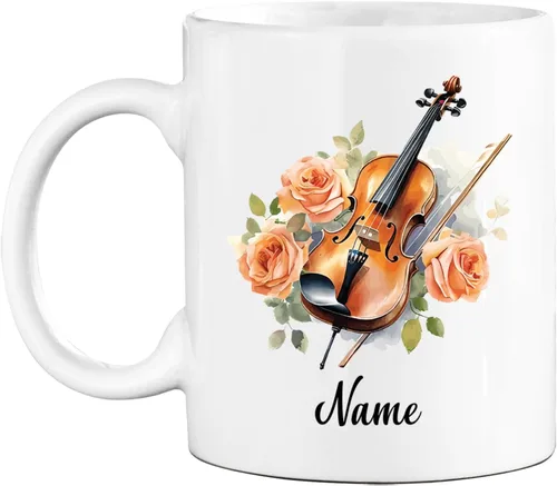 Vista 8 de Taza de café de acordeonista personalizada, 11 o 15 onzas, taza blanca para músico, regalo para los amantes del acordeonista