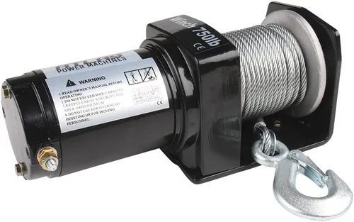 Vista 7 de South Bend Components Atlas Power Machines - Cabrestante manual para barco/remolque, 600 libras con cable de acero resistente