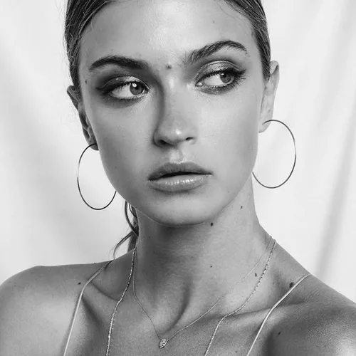Vista 8 de Aretes de aro grandes de plata de ley de 0.079 pulgadas para mujer, aros de plata grandes hipoalergénicos, sin finos, finos y de gran