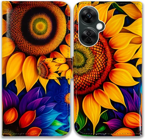 Vista 25 de Bcov Funda para Oneplus Nord N30 5G, diseño de pájaro negro y verde con tapa para teléfono con ranura para tarjeta y soporte para OnePlus Nord N30 5G