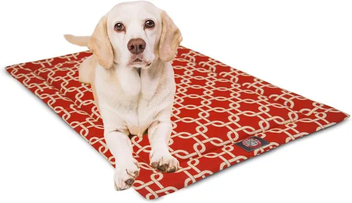 Vista 8 de Majestic Pet Products - Tapete para cama de perro con eslabones de 24 pulgadas, color negro