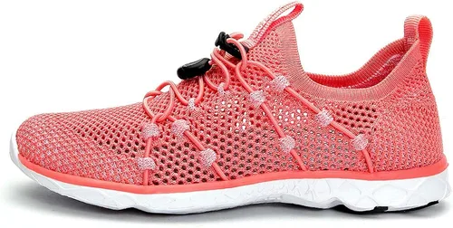Vista 2 de MOERDENG - Zapatos de agua de secado rápido para mujer, ligeros, para deportes al aire libre, playa, piscina, ejercicio