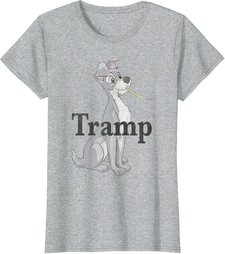 Vista 18 de Disney Lady and The Tramp Spaghetti Tramp - Camiseta para parejas