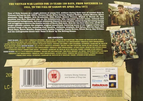 Vista 2 de Tour of Duty - Complete DVD 1987 UK Import