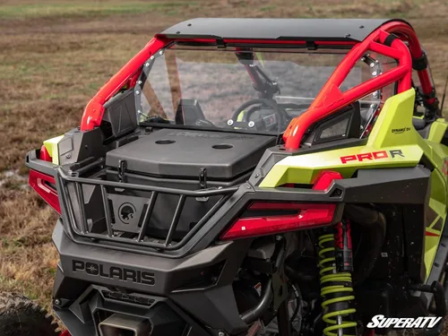 Vista 4 de SuperATV Enfriador/caja de carga con aislamiento trasero resistente para Polaris RZR Pro R 2022+ Polaris RZR Pro R 4 2022+ Almacenamiento