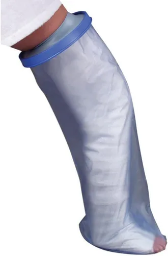 Vista 3 de DMI Cubierta fundida impermeable, barrera de heridas y protector de vendaje, reutilizable con un sello hermético para duchas, baños y albercas, se