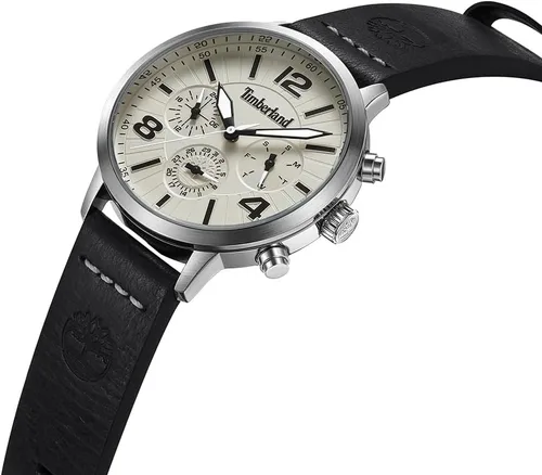 Vista 3 de Timberland Reloj multifunción para hombre, Negro -, Vestido Deportivo