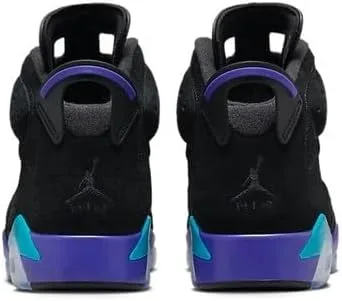 Vista 4 de Jordan Hombres Air 6 Retro Aqua NegroBright Concord-Aquatone (CT8529 004)