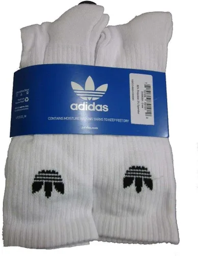 Vista 2 de adidas Originals 6 Pack Trefoil Crew Socks