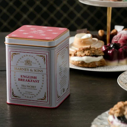 Vista 4 de Harney & Sons Té negro, desayuno inglés, 20 sobres