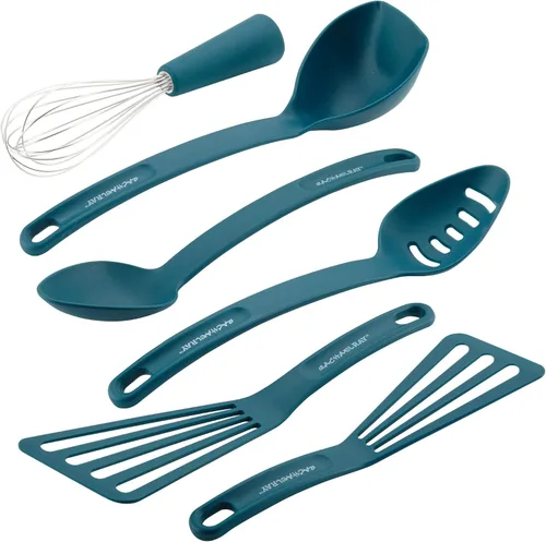 Vista 11 de Rachael Ray Tools and Gadgets Juego de utensilios de cocina/cocina, 6 piezas, negro