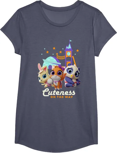 Vista 17 de Disney Camiseta Junior T.O.T.S. Cuteness On the Way Negro