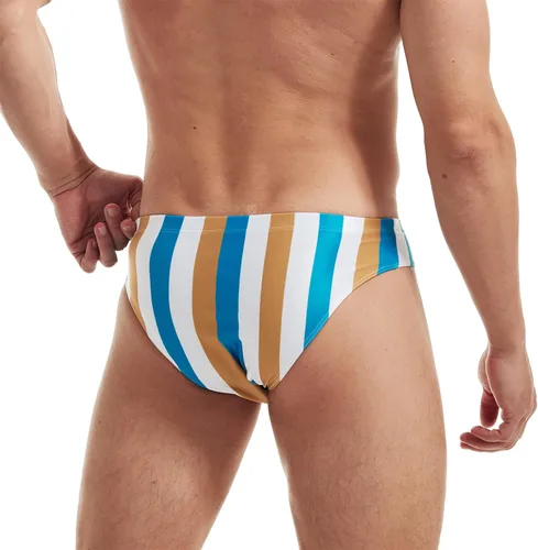 Vista 3 de AIMPACT Traje de baño sexy retro para hombre
