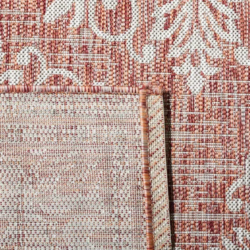 Vista 5 de SAFAVIEH Courtyard Collection CY8961 - Alfombra decorativa para interiores y exteriores, impermeable, fácil limpieza, 4 pies 5 pulgadas x 6 pies 5