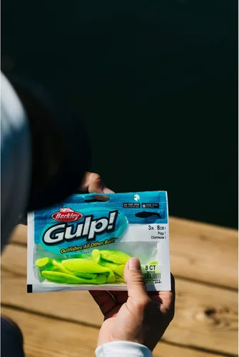 Vista 6 de Berkley Gulp! - Carnada para pescar, Naranja