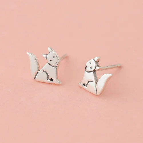 Vista 3 de Pendientes de plata de ley Boma Jewelry