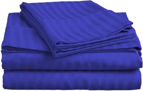 Vista 22 de Juego de sábanas RRRlinen para cama ajustable de 800 hilos, 4 piezas, juego de sábanas de 100% algodón, bolsillo profundo, 21 pulgadas