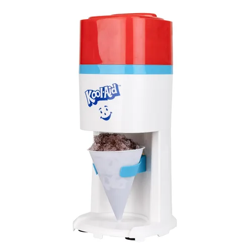 Vista 11 de Nostalgia Máquina de afeitar de hielo y cono de nieve, afeitadora de hielo multiusos para golosinas congeladas, granizados, conos de nieve y más