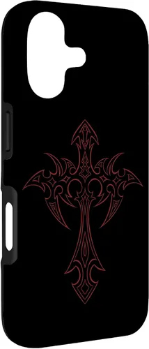 Vista 3 de Y2k Mall Goth Grunge Aesthetic Gothic Cross Case for iPhone 17