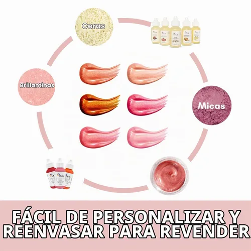 Vista 4 de TKB Base de brillo de labios (Flexagel ME), base de brillo de labios transparente para brillo de labios de bricolaje, lista para formular