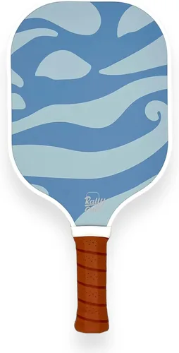 Vista 11 de Rally Club Paletas de pickleball para hombres y mujeres Núcleo compuesto de panal de fibra de carbono Ligero duradero Diseño único elegante