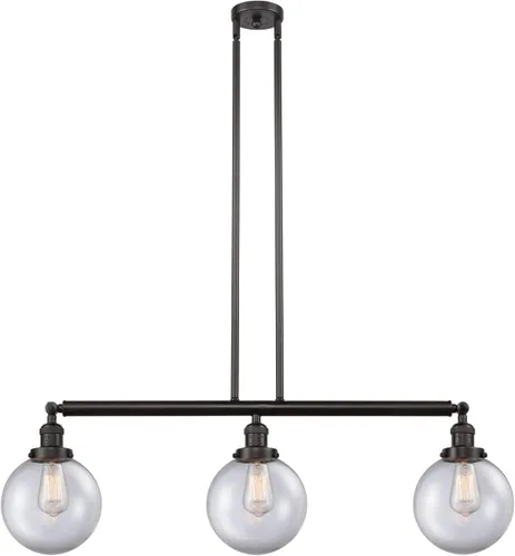 Vista 23 de Innovations 209-SN-HFS-82-SN-LED Colgante Isla LED de Franklin Restoration Collection 9.00 pulgadas Níquel