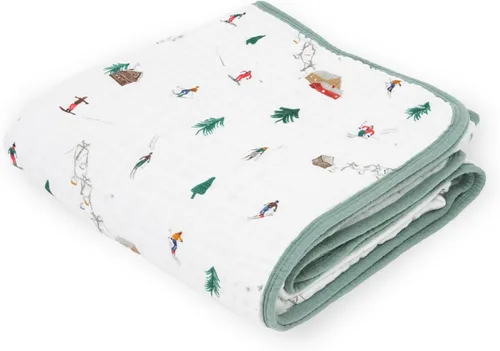 Vista 40 de Little Unicorn Manta de recepción para recién nacidos Ultra suave, tela de muselina multicapa Regalo para recién nacidos y para llevar
