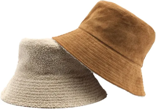Vista 5 de Sombrero de pescador reversible de pana, unisex, de algodón, lona de sarga de algodón, sombrero de pesca solar 1#negro (reversible-negro)