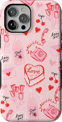 Vista 143 de Casely Funda para iPhone 12 Pro Max Always Vibing Retro Diseño protector audaz Diseño compatible con MagSafe