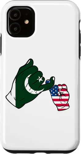 Vista 5 de iPhone 15 Parent and child Pakistan USA family Case
